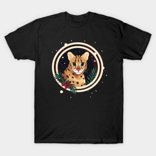 Ocelot in Ornament, Love Cats T-Shirt